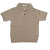 Polo in filo neonato con bottoni