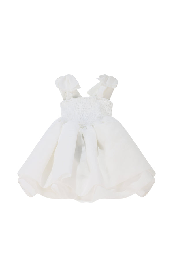 Abito a palloncino in organza