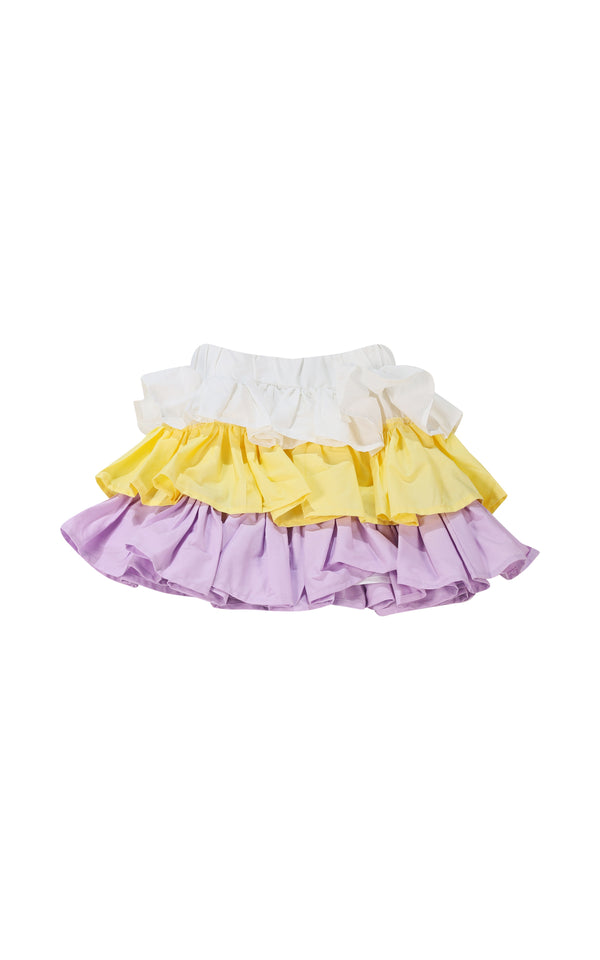 Gonna a balze multicolor