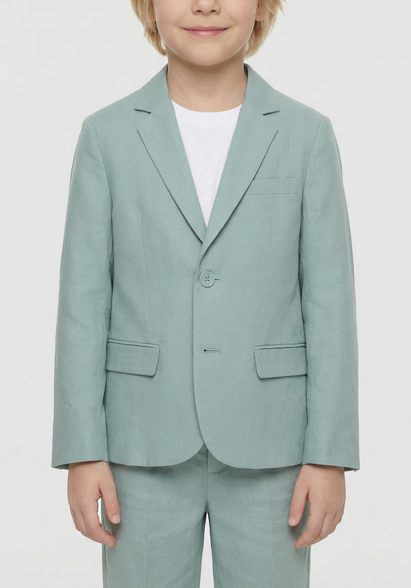 Giacca sartoriale in lino/viscosa