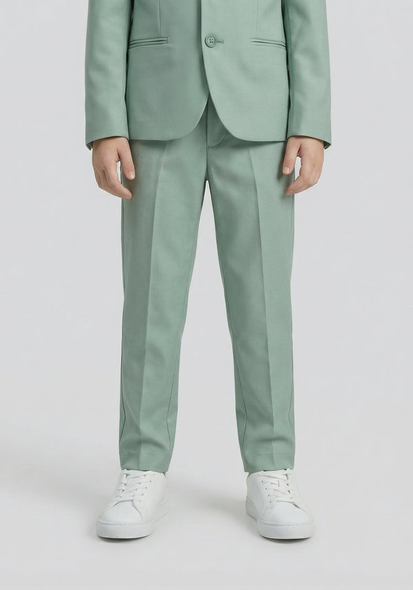 Pantalone elegante in lino/viscosa