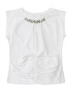 T-shirt con strass