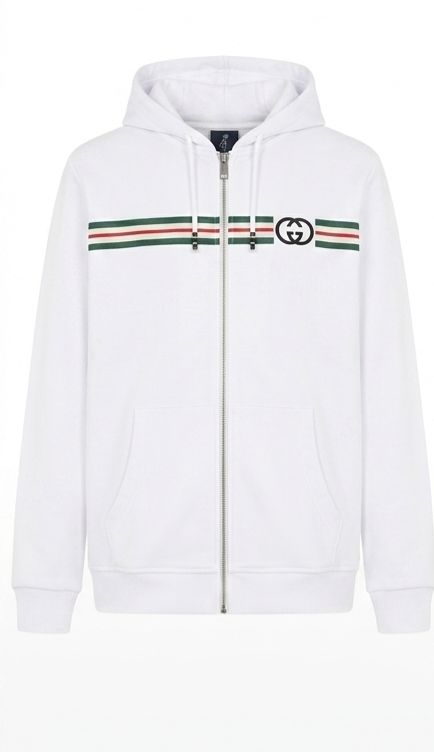 Felpa con zip e cappuccio