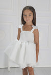 Abito a palloncino in organza