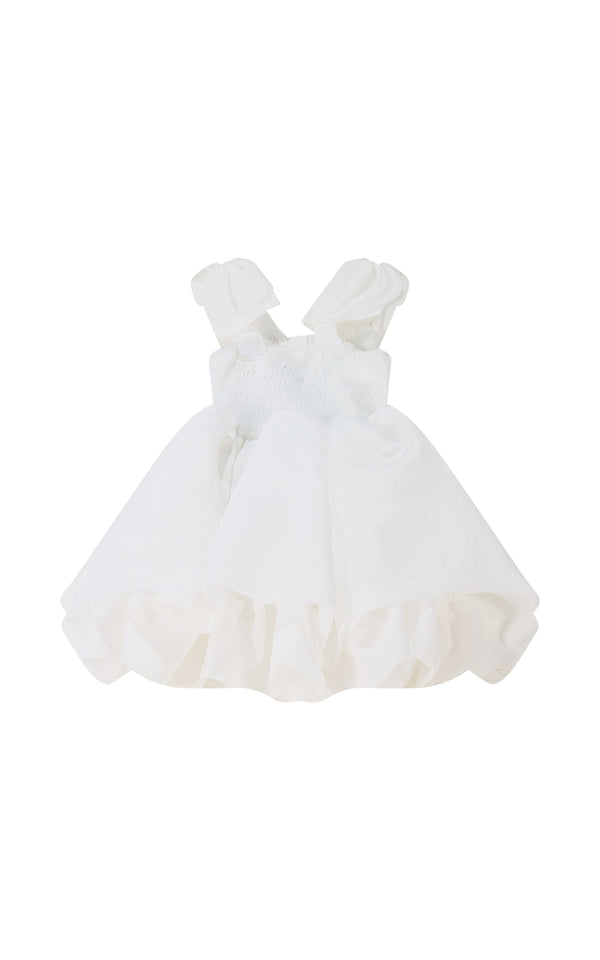 Abito a palloncino in organza