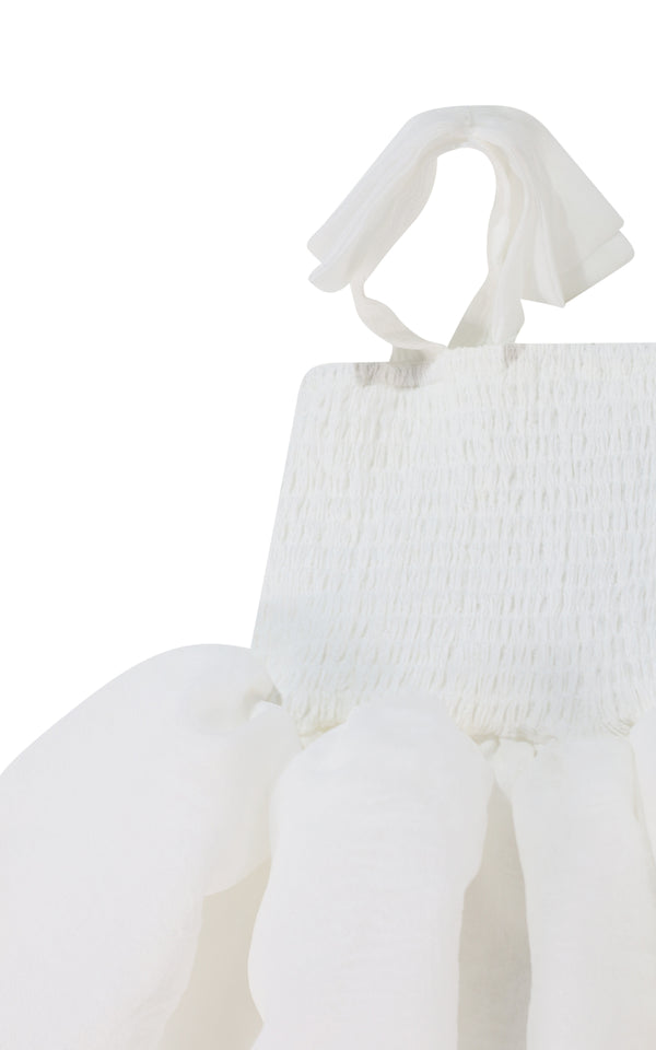 Abito a palloncino in organza