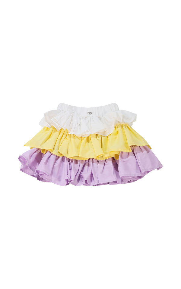 Gonna a balze multicolor