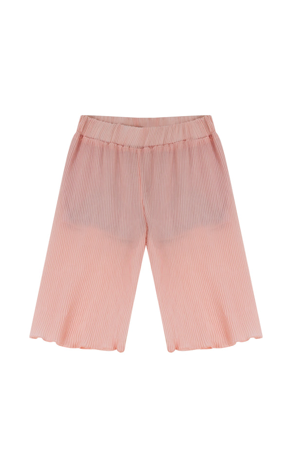 Pantalone in georgette plissè