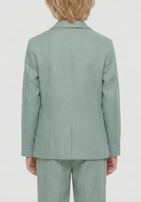 Giacca sartoriale in lino/viscosa