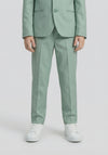 Pantalone elegante in lino/viscosa